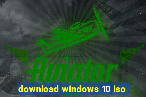 download windows 10 iso